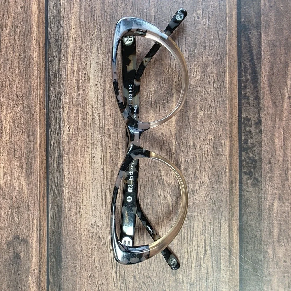 Muse In the Eyes of the Cat Eye Eyeglass‎ Grey Black Tortoise 39-P9437 52-17-140